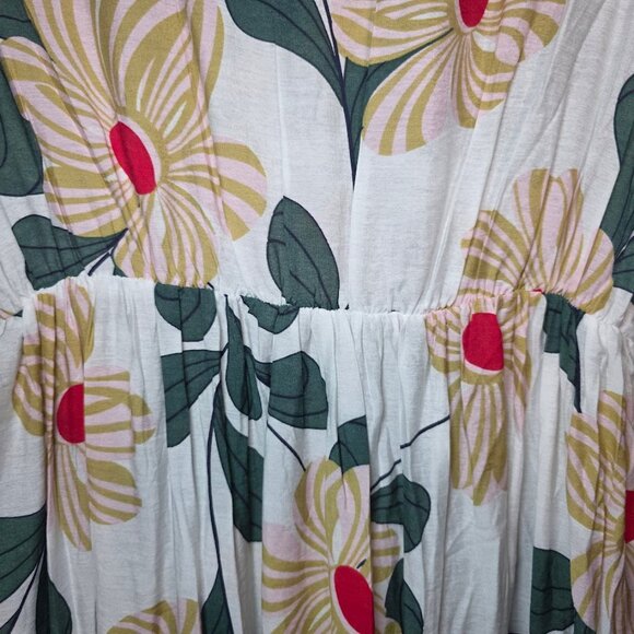 NWT Yvonne & Love Floral Midi Dress M - Picture 10 of 15